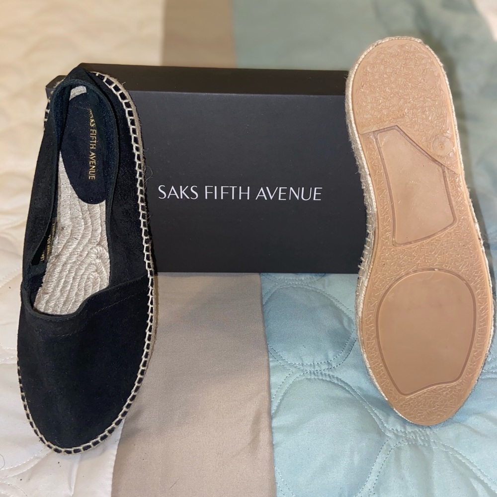 Brand New Black Suede Shoe Size 9